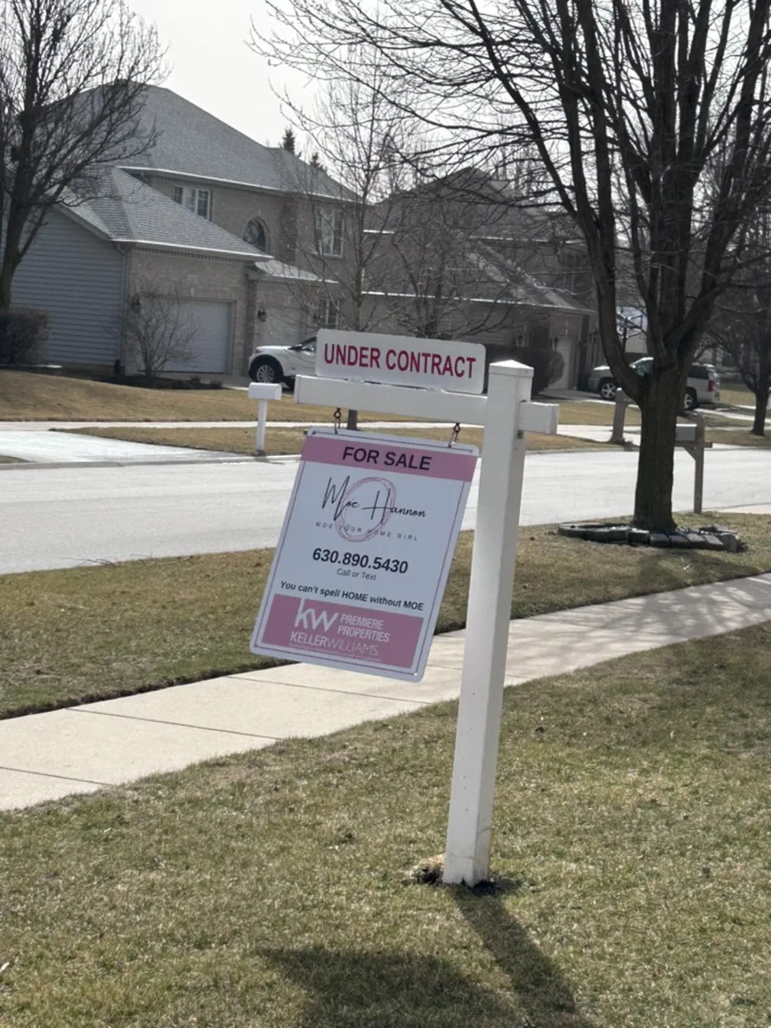 One of Moe Hannon's listings marked under contract